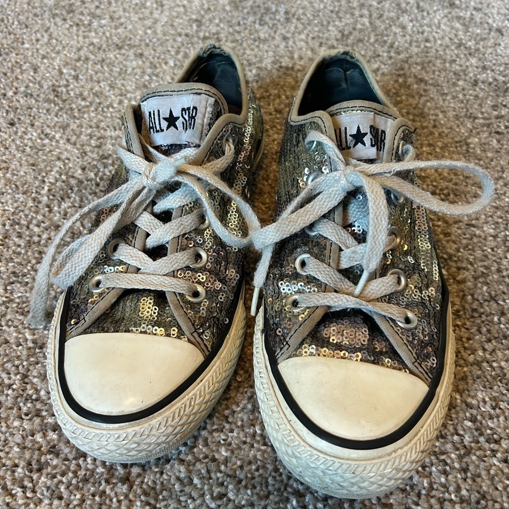 Limited edition rare sequin converse - Picture 2 of 7